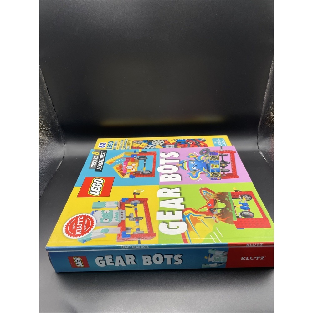 LEGO Klutz Gear Bots Kit-STEM Kinetic Model Building Set 62 LEGO Pieces Unopened - Picture 3 of 6